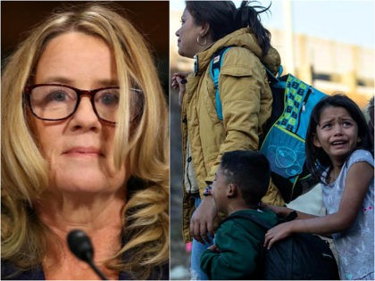 Christine Blasey Ford and detained migrants at the U.S.-Mexico border
