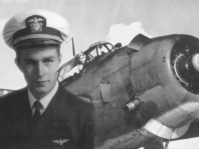 Description: George Herbert Walker Bush, U.S. Navy, August 1942 – September 1945. Photo