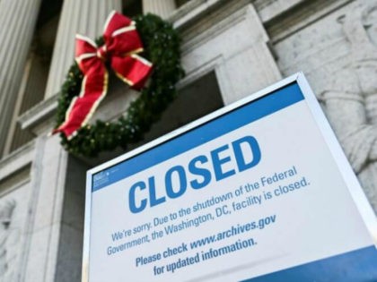 US government shutdown enters 2nd day, set to last through Christmas (AFP ANDREW CABALLERO