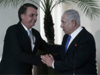 netanyahu brazil Brazil's President-elect Jair Bolsonaro, left, and Israel's Prime Minister Benjamin Netanyahu shake hands during a joint statement at the military base Fort Copacabana, in Rio de Janeiro, Brazil, Friday, Dec. 28, 2018. Despite earlier reports, Netanyahu plans to attend the inauguration of Bolsonaro on Tuesday, Jan. 1, 2019 in Brasilia. …