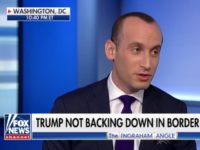 screenshot President Donald Trump's senior advisor Stephen Miller appeared on Fox News on Thursday to defend the current progress on the southern border wall.