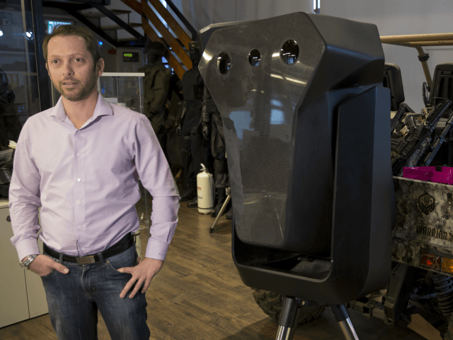 Product manager Asaf Lebovitz from the Israeli anti-drone company Skylock, explains their