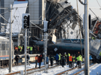 train crash turkey Turkish officials say at least nine are dead and dozens injured after a high-speed train crashed into another train in Ankara on Thursday.