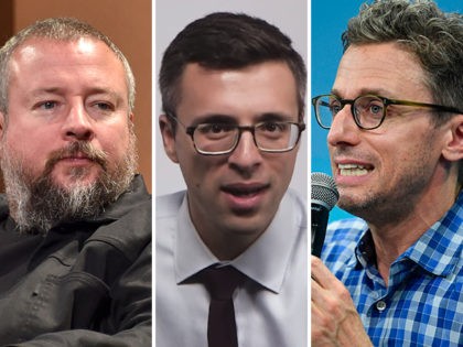 Shane Smith of Vice, Ezra Klein of Vox, and Jonah Peretti of BuzzFeed.