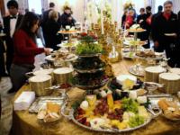 white house christmas Members of the press try the food that will be served at the White House holiday parties during a press preview of the White House holiday decorations November 29, 2007 in Washington, DC. 'Holiday in the National Parks' was the theme of the White House 2007 holiday decorations. (Photo by …