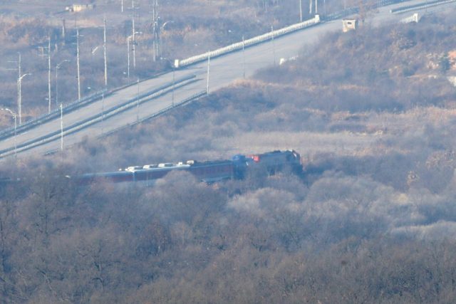 Two Koreas start landmark journey for railway reconnection