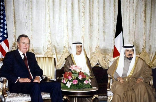 Kuwait pays tribute to Bush for Gulf War support