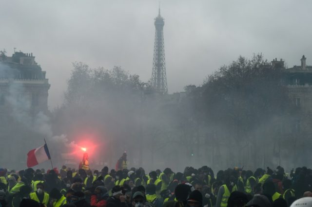 The so-called 'yellow vests' protests first erupted over fuel tax hikes Macron retreats on fuel tax hikes in bid to calm French protests