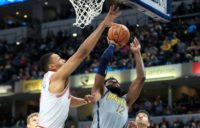 Tyreke Evans shoots for the Indiana Pacers in their victory over the Chicago Bulls