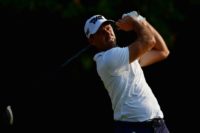Charl Schwartzel holds a one-stroke halfway lead in Johannesburg as he seeks a first South African Open title