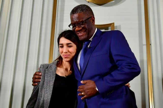 Nobel peace prize shines light on rape in conflict