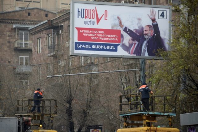 Armenia PM's bloc wins by landslide in snap polls