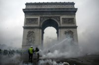 The Arc de Triomphe was has been at the epicentre of the "yellow vest" protests in Paris since November