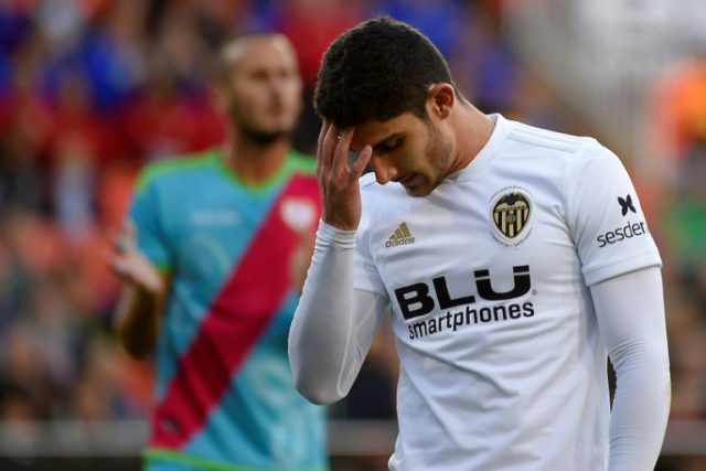 Valencia forward Guedes faces surgery and lengthy absence
