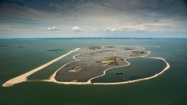 Dutch build artificial islands to bring wildlife back