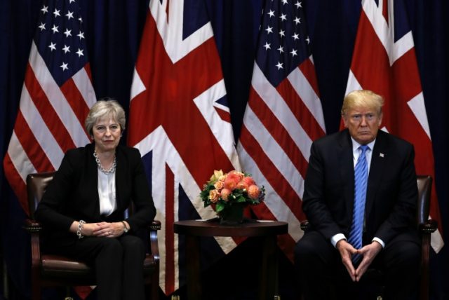 As Brexit muddles along, Trump roots for a full break