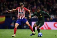 Atletico Madrid's Brazilian defender Filipe Luis has sustained a thigh strain