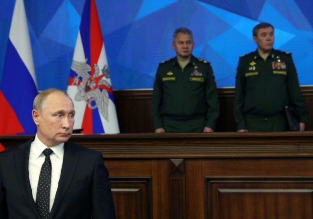 Putin lays out plans to develop missiles if US leaves treaty