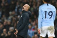 Manchester City Pep Guardiola lets out his frustration in a shock 3-2 defeat to Crystal Palace