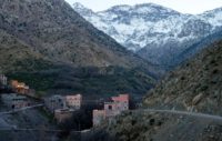 The High Atlas mountains, where Louisa Vesterager Jespersen, 24, and 28-year-old Norwegian Maren Ueland were found dead at an isolated hiking spot on December 17.