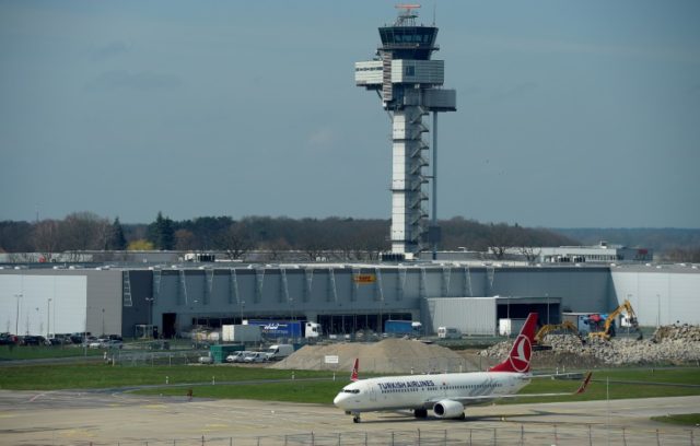 Flights suspended at Hanover airport after car on runway