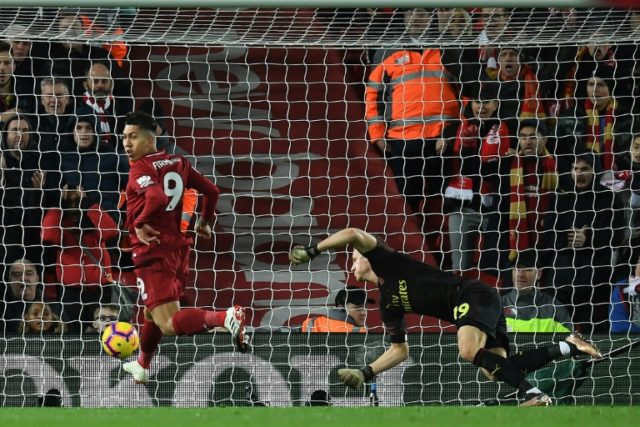 Firmino hat-trick takes Liverpool nine points clear with Arsenal thrashing