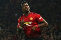 Two easy: Paul Pogba scored twice for the second straight game as Manchester United beat Bournemouth 4-1
