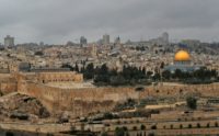 A picture taken from the Mount of Olives shows the Old City of Jerusalem on December 7, 2018 Palestinian court sentences man to life over Jerusalem land sale
