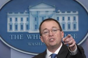 Mulvaney to become Trump's acting chief of staff