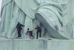 Statue of Liberty climber guilty of 3 misdemeanors