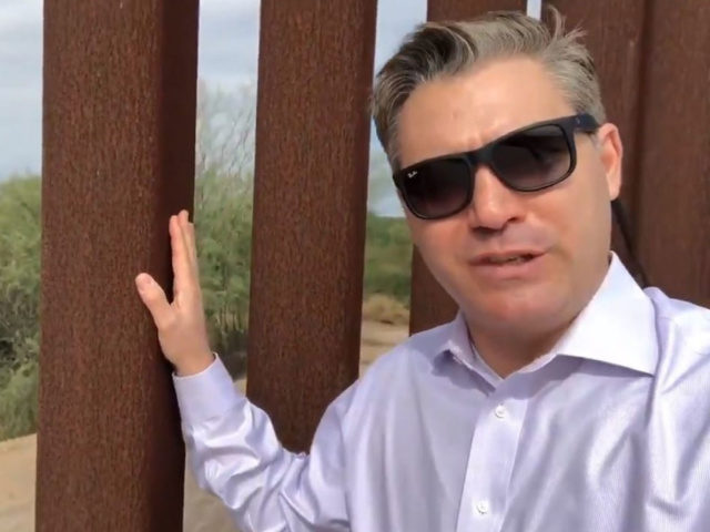 CNN White House correspondent Jim Acosta appeared to inadvertently make the case on Thursday for a steel version of President Donald Trumpâs border wall.