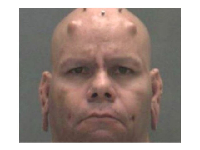 Arturo Martinez, a registered sex offender with implanted devil's horns in his head, has b