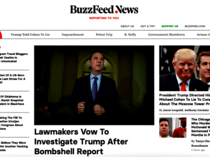 Buzzfeed Front Page