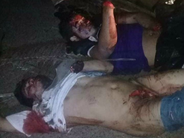 GRAPHIC -- Mexican Cartel Gunmen Castrate, Murder Rivals.