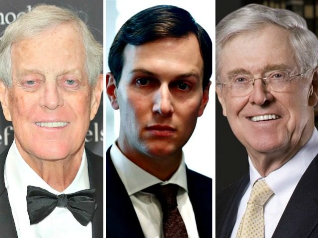 David Koch:jared-kushner:Charles Koch