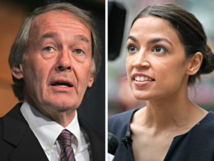 Ed Markey, Alexandria Ocasio-Cortez