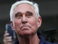 Roger Stone, a former advisor to President Donald Trump, leaves the Federal Courthouse on January 25, 2019 in Fort Lauderdale, Florida. Mr. Stone was charged by special counsel Robert Mueller of obstruction, giving false statements and witness tampering.