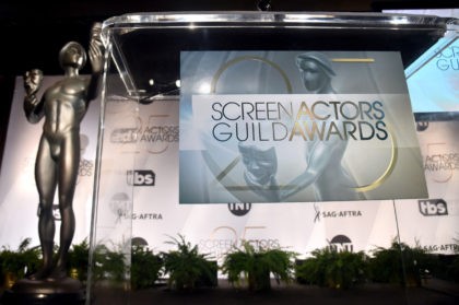 WEST HOLLYWOOD, CA - DECEMBER 12: A view of stage during the 25th Annual Screen Actors Gu