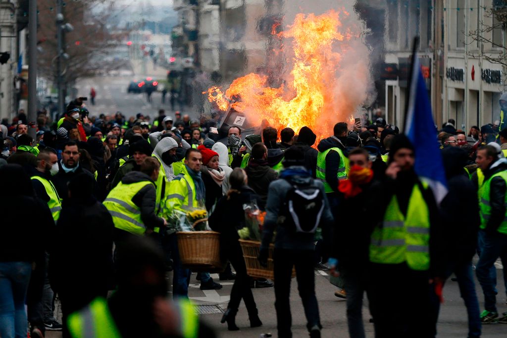 В сша будет революция. Протесты во Франции occupation.