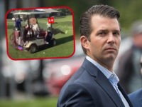 Donald Trump Jr. arrives for a ribbon cutting event for a new clubhouse at Trump Golf Links at Ferry Point, June 11, 2018 in The Bronx borough of New York City. According to President Donald Trump's latest financial disclosures, the Trump Organization oversees 17 golf courses and clubs, generating $221 …