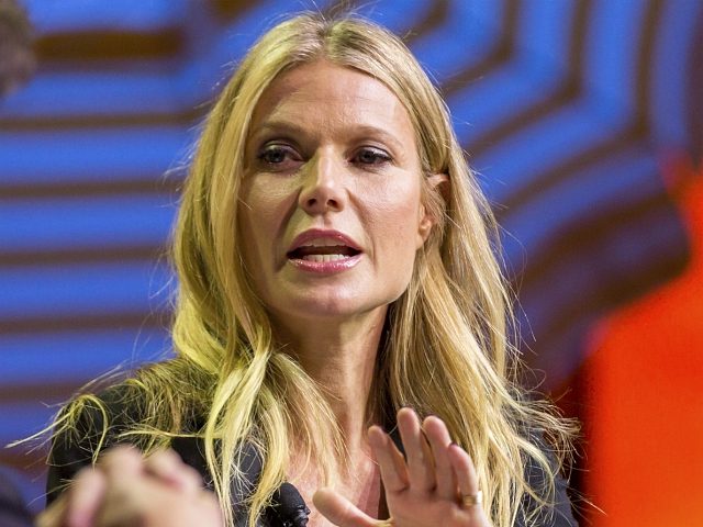 Gwyneth Paltrow speak at a panel during the Airbnb Open Spotlight at The Orpheum Theatre on Saturday, Nov. 19, 2016, in Los Angeles. (Photo by Willy Sanjuan/Invision/AP)