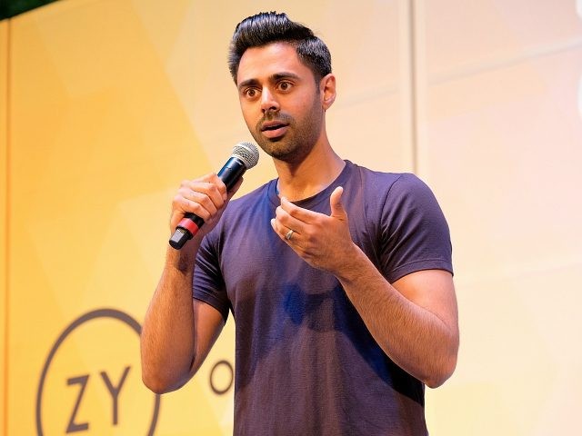NEW YORK, NY - JULY 21: Hasan Minhaj performs onstage during OZY FEST 2018 at Rumsey Playfield, Central Park on July 21, 2018 in New York City. (Photo by Matthew Eisman/Getty Images for Ozy Media)