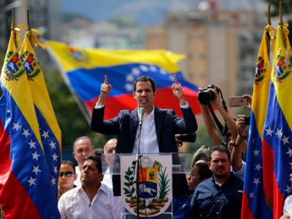 Juan Guaido, head of Venezuela's opposition-run congress, declares himself interim preside