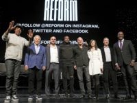 Entrepreneur ad recording artist Shawn "Jay-Z" Carter, from left, gestures as he poses with New England Patriots owner Robert Kraft, Philadelphia 76ers co-owner and Fanatics executive chairman Michael Rubin, recording artist Meek Mill, Galaxy Digital CEO and founder Michael Novogratz, Brooklyn Nets co-owner Clara Wu Tsai, Third Point CEO and …
