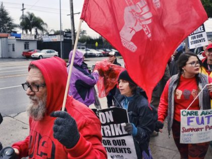 LA teachers strike (Richard Vogel / Associated Press)