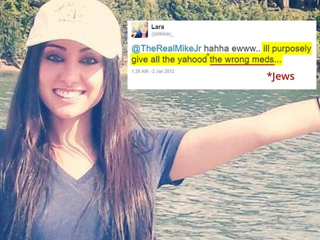 Lara Kollab, the former Cleveland Clinic resident accused of anti-semitic social media posts.