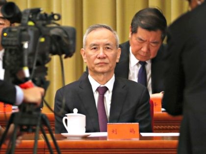 In this Jan. 2, 2019, file photo, Chinese Vice Premier Liu He attends an event to commemorate the 40th anniversary of the Message to Compatriots in Taiwan at the Great Hall of the People in Beijing. China's economy czar, Liu will visit Washington on Jan. 30-31 for talks aimed at …