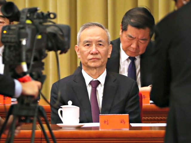 In this Jan. 2, 2019, file photo, Chinese Vice Premier Liu He attends an event to commemor