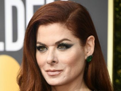 BEVERLY HILLS, CA - JANUARY 07: Actor Debra Messing attends The 75th Annual Golden Globe Awards at The Beverly Hilton Hotel on January 7, 2018 in Beverly Hills, California. (Photo by Frazer Harrison/Getty Images)