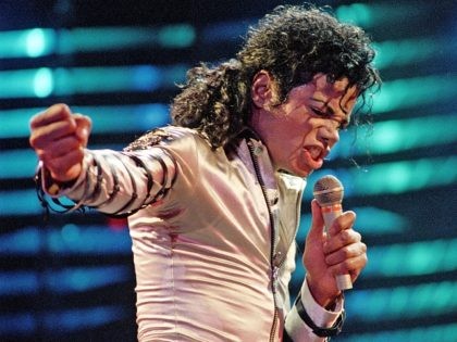 Michael Jackson opens the first of a threee-night concert stay promoting his album "B